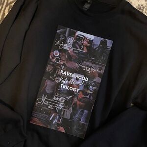 Ravenhood Trilogy CrewNeck Bookish BookTok Size Large